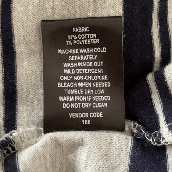 Akademiks Men’s Short Sleeve Striped Shirt Size 2XL - Picture 6 of 6